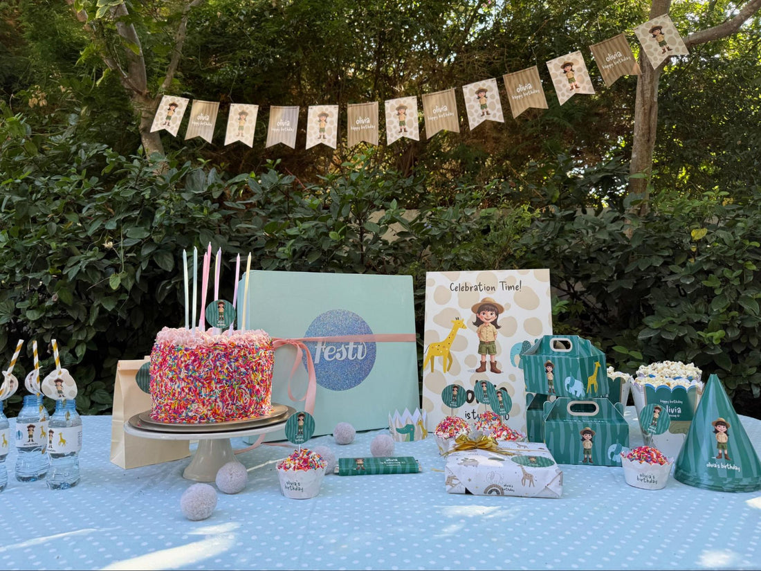 Throwing a Safari Themed First Birthday
