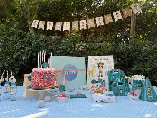 Throwing a Safari Themed First Birthday
