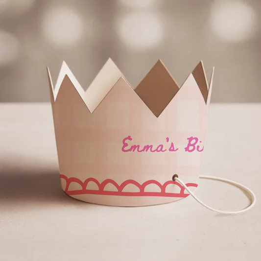 Arts & Craft Birthday Party Crown