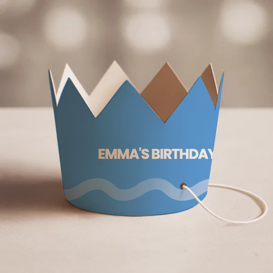 Gradient Birthday Party Crown