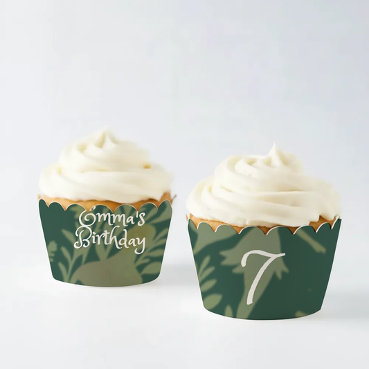 Fairies Birthday Cupcake Wrapper