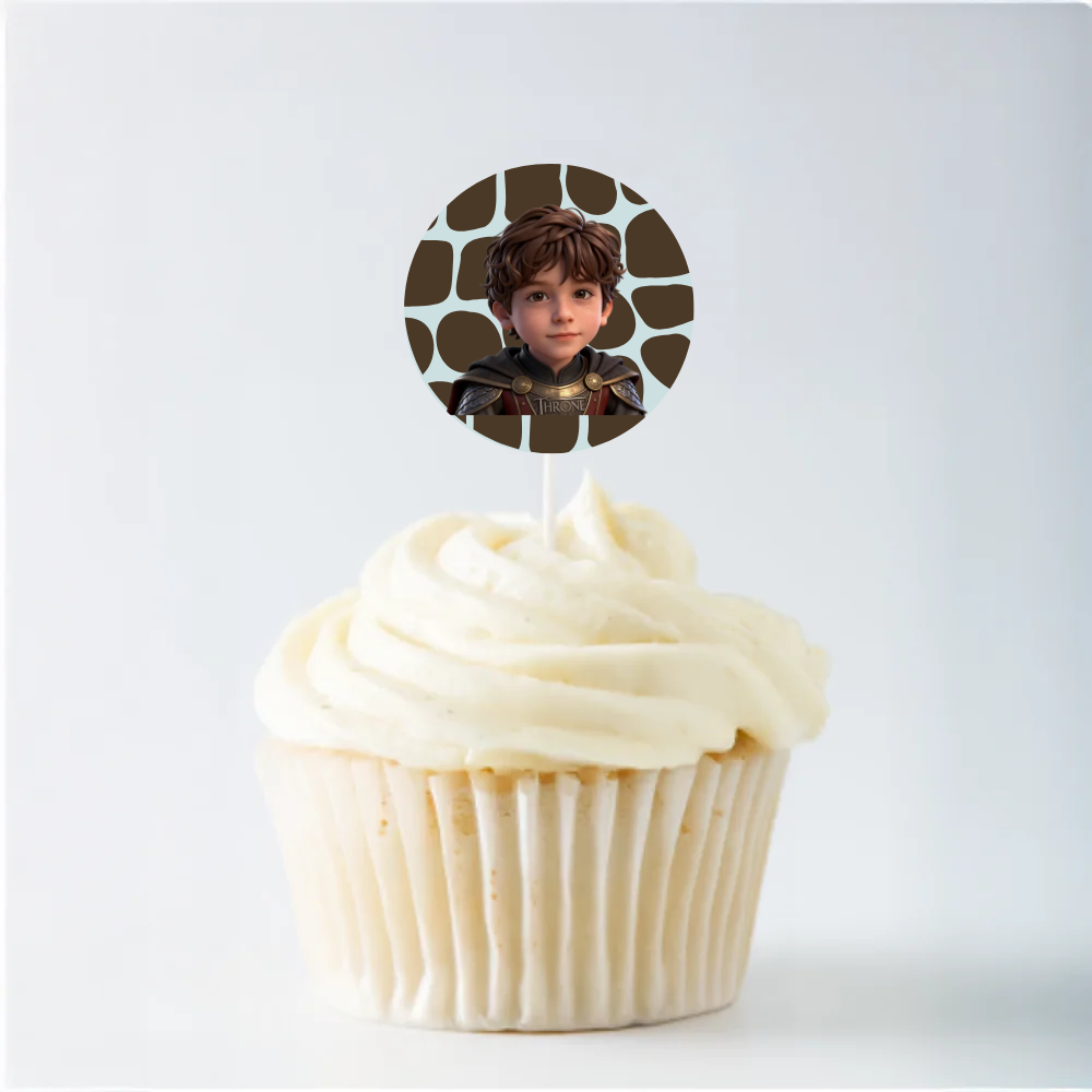 Dragons Birthday Cupcake Topper