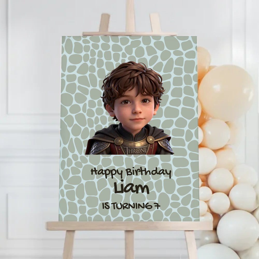 Dragons Birthday Foam Board