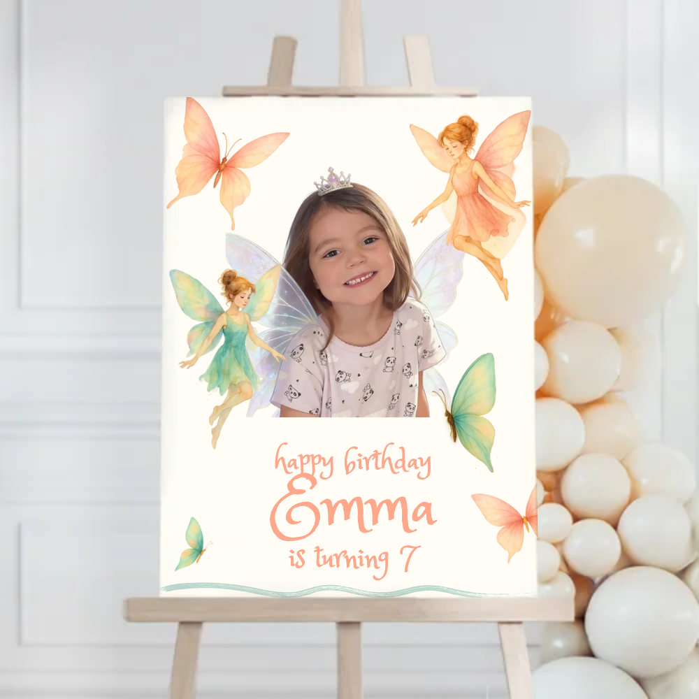 Fairies Birthday Foam Board