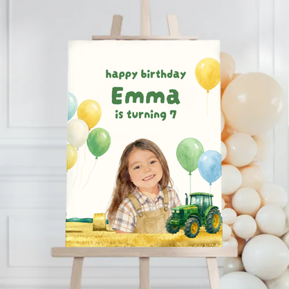 Farm Birthday Foam Board