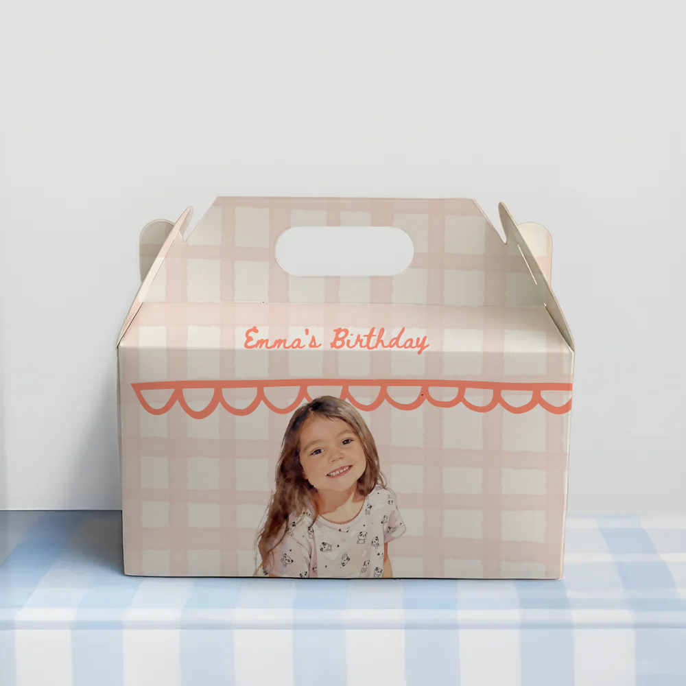 Arts & Craft Birthday Favor Box