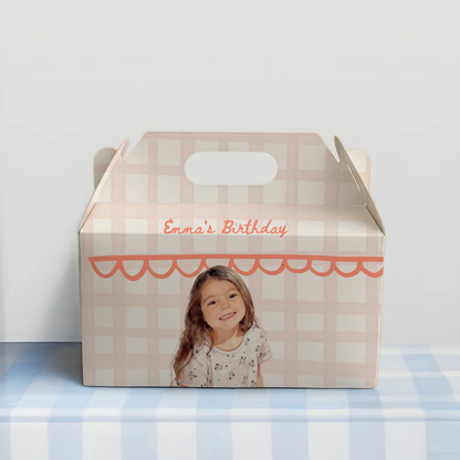 Arts & Craft Birthday Favor Box