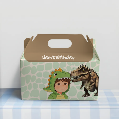 Dino Birthday Favor Box