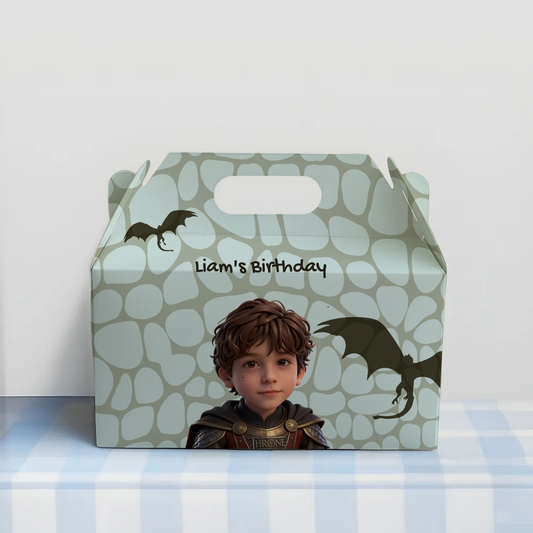 Dragons Birthday Favor Box