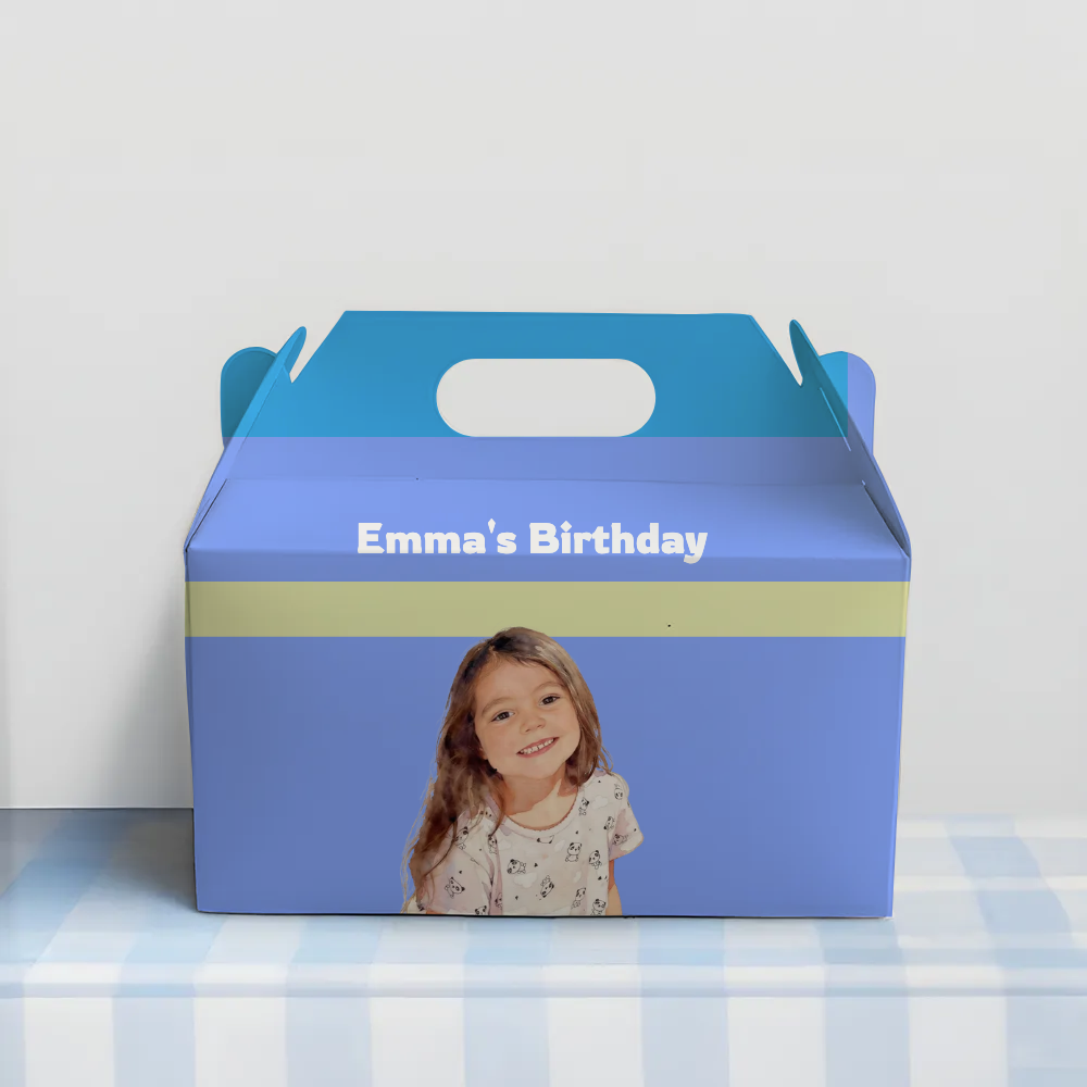 Duotone Birthday Favor Box