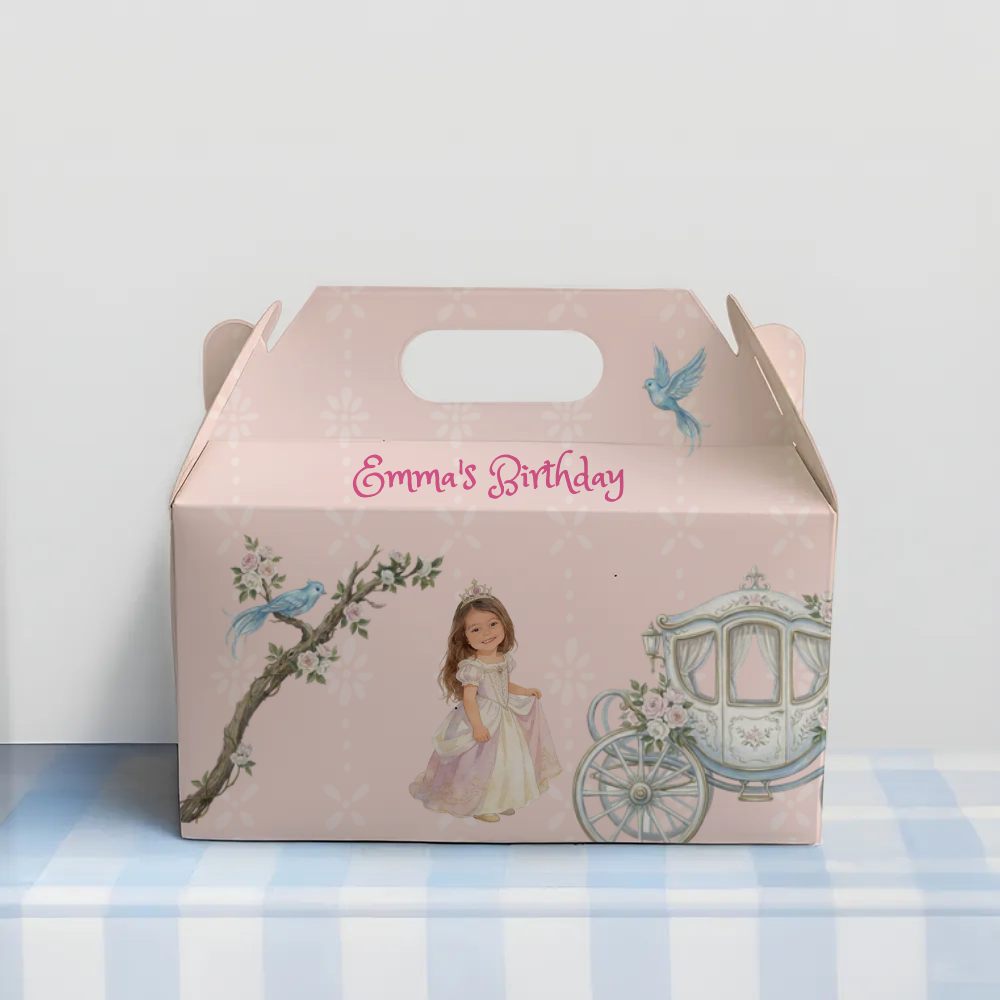 Princess Birthday Favor Box