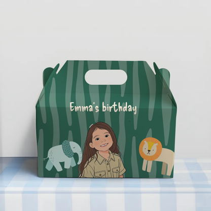 Safari Birthday Favor Box