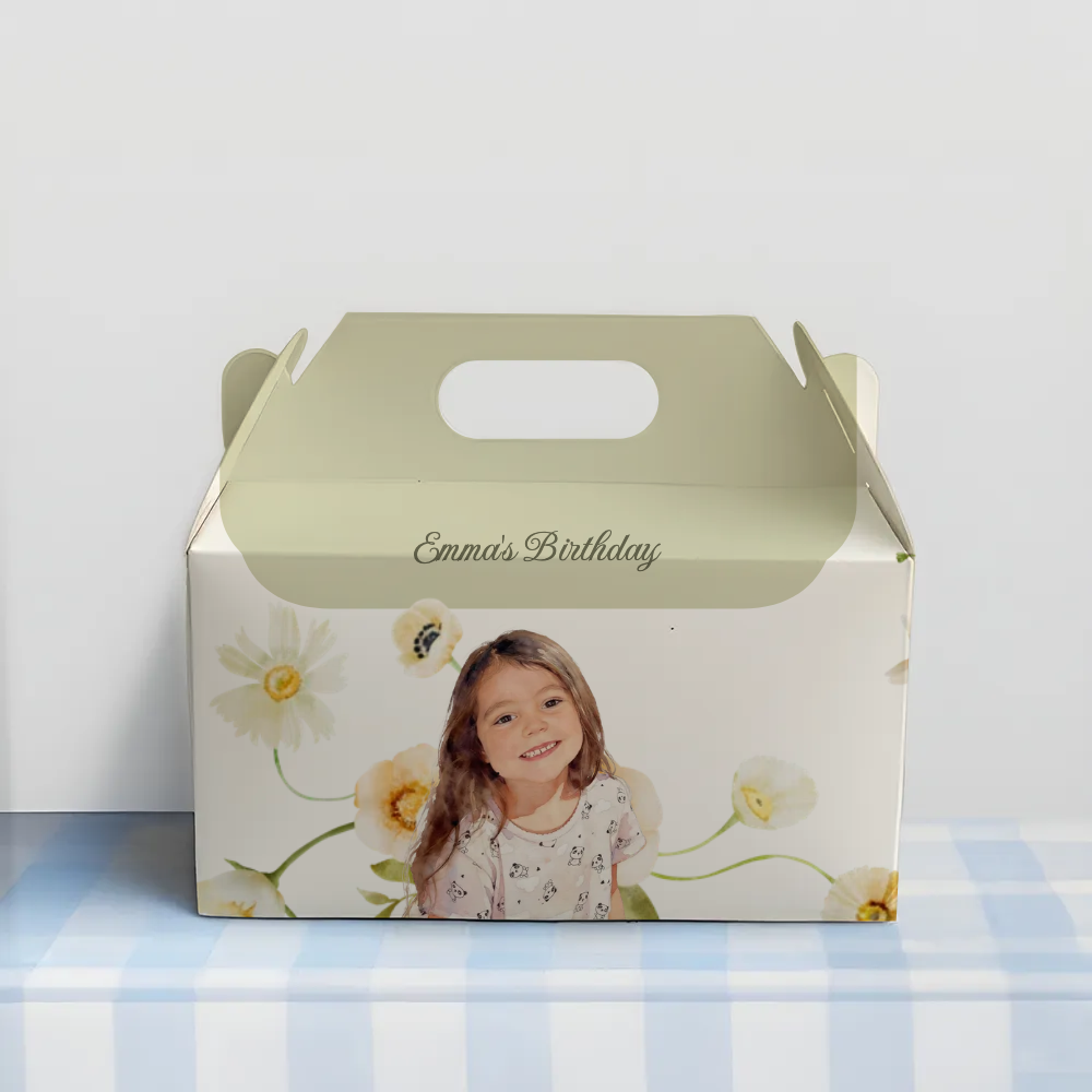 Wildflowers Birthday Favor Box