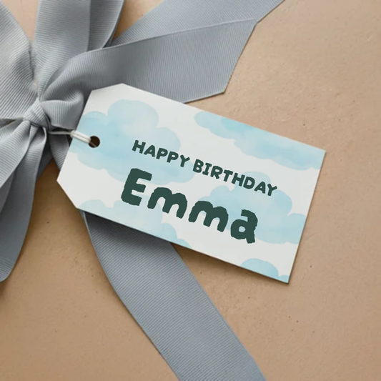 Farm Birthday Gift Tag