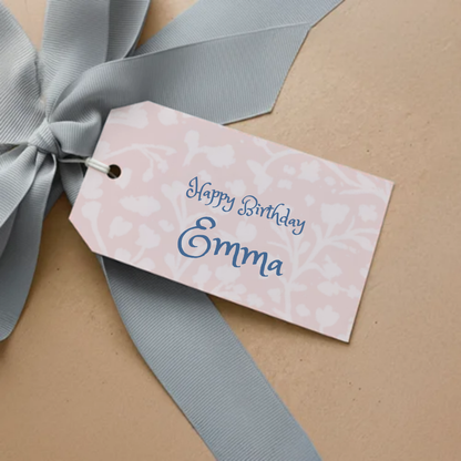 Princess Birthday Gift Tag