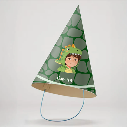 Dino Birthday Party Hat