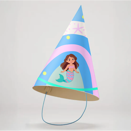 Mermaid Birthday Party Hat