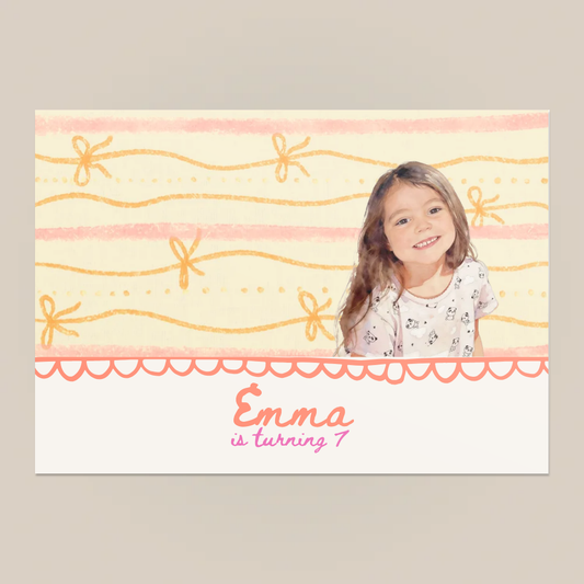 Arts & Craft Birthday Paper Placemat