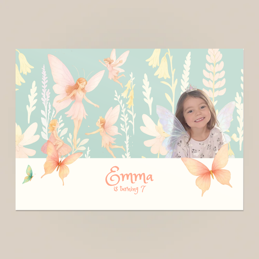 Fairies Birthday Paper Placemat