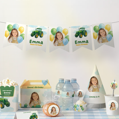 Farm Birthday Party Hat — party scene