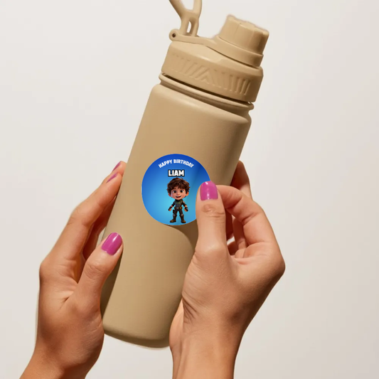 Battle Royale Birthday Sticker